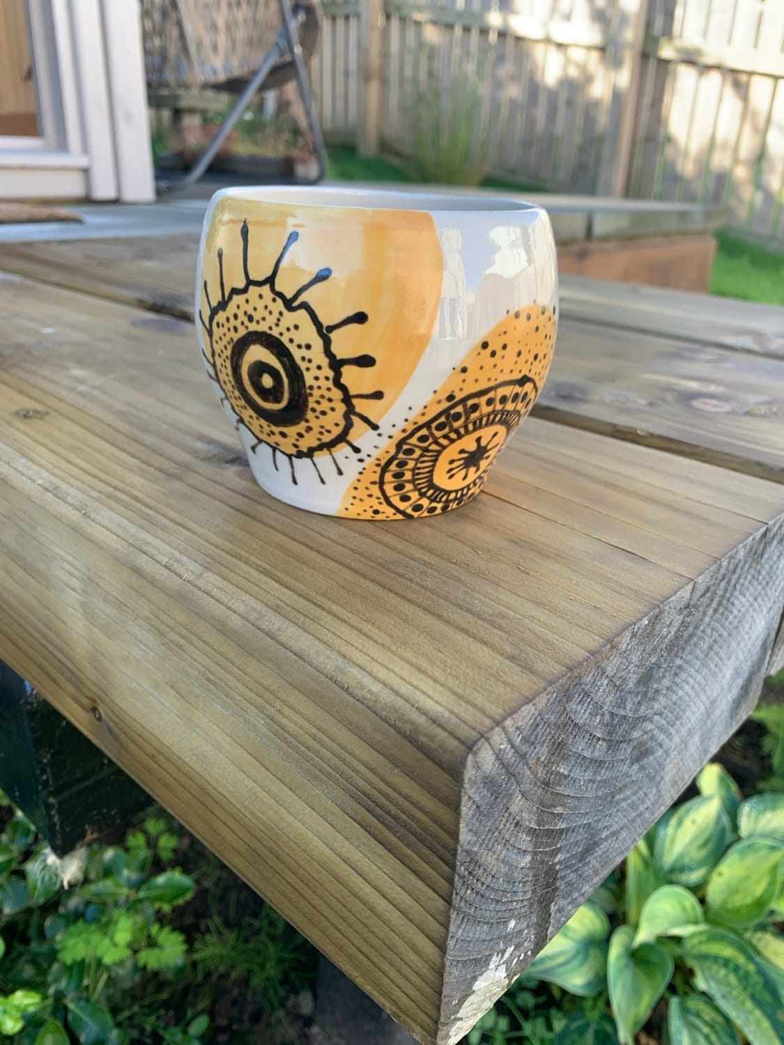 Handmade ceramic bowl, dish or pot