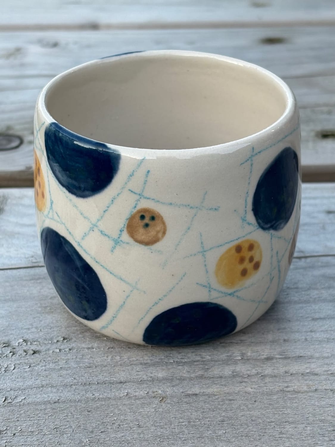 Handmade ceramic bowl, dish or pot