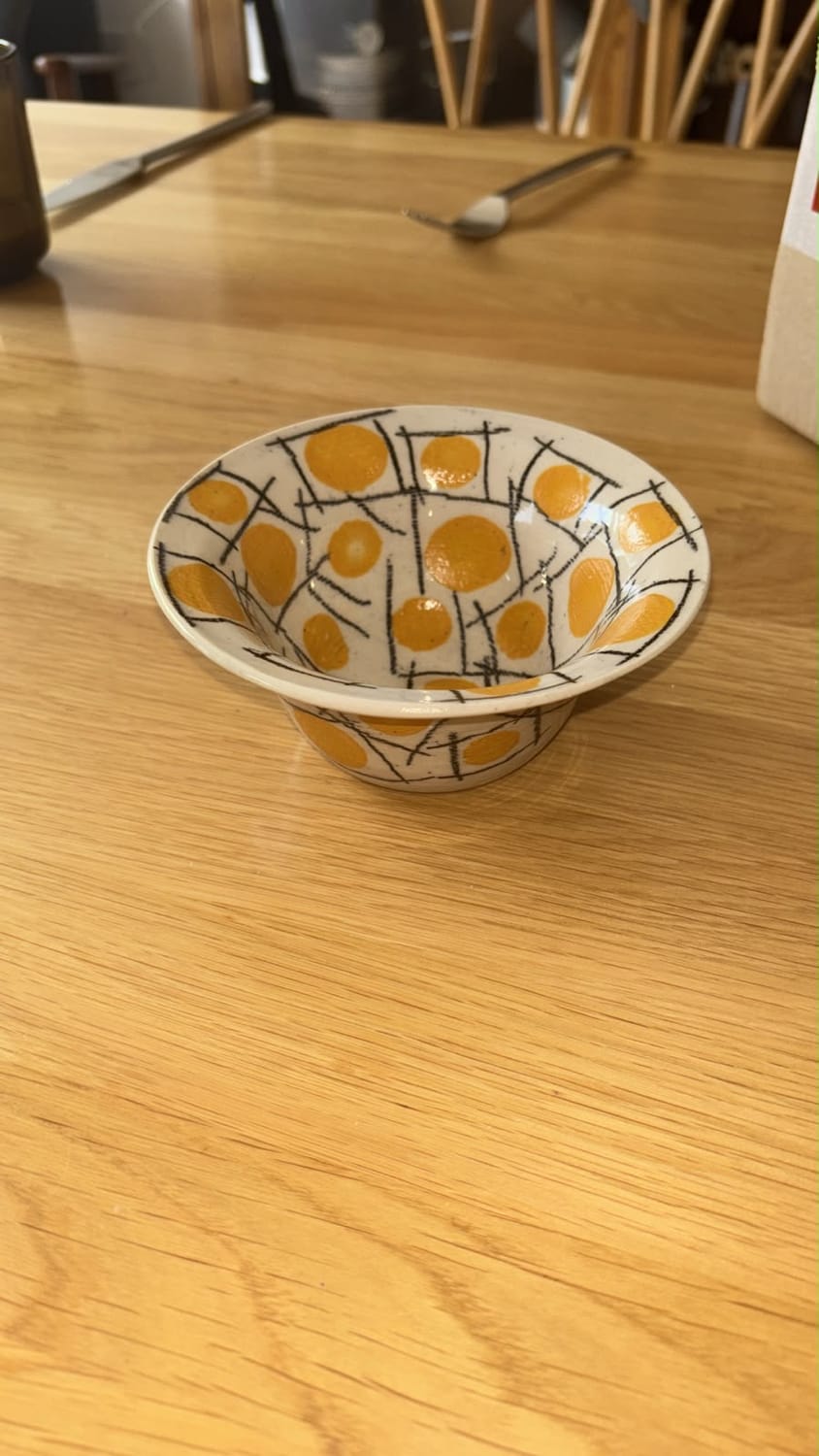 Handmade ceramic bowl, dish or pot