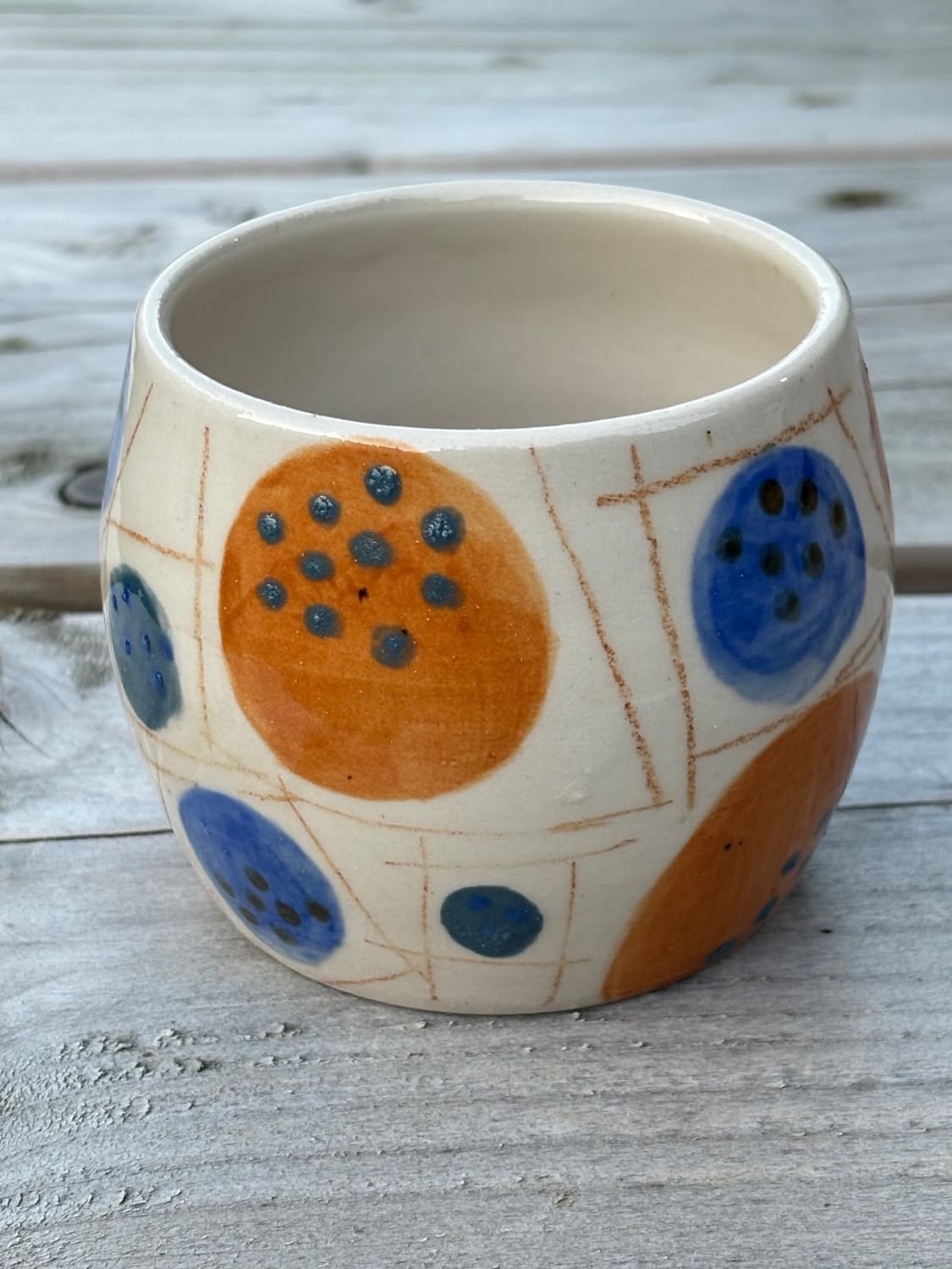 Handmade ceramic bowl, dish or pot