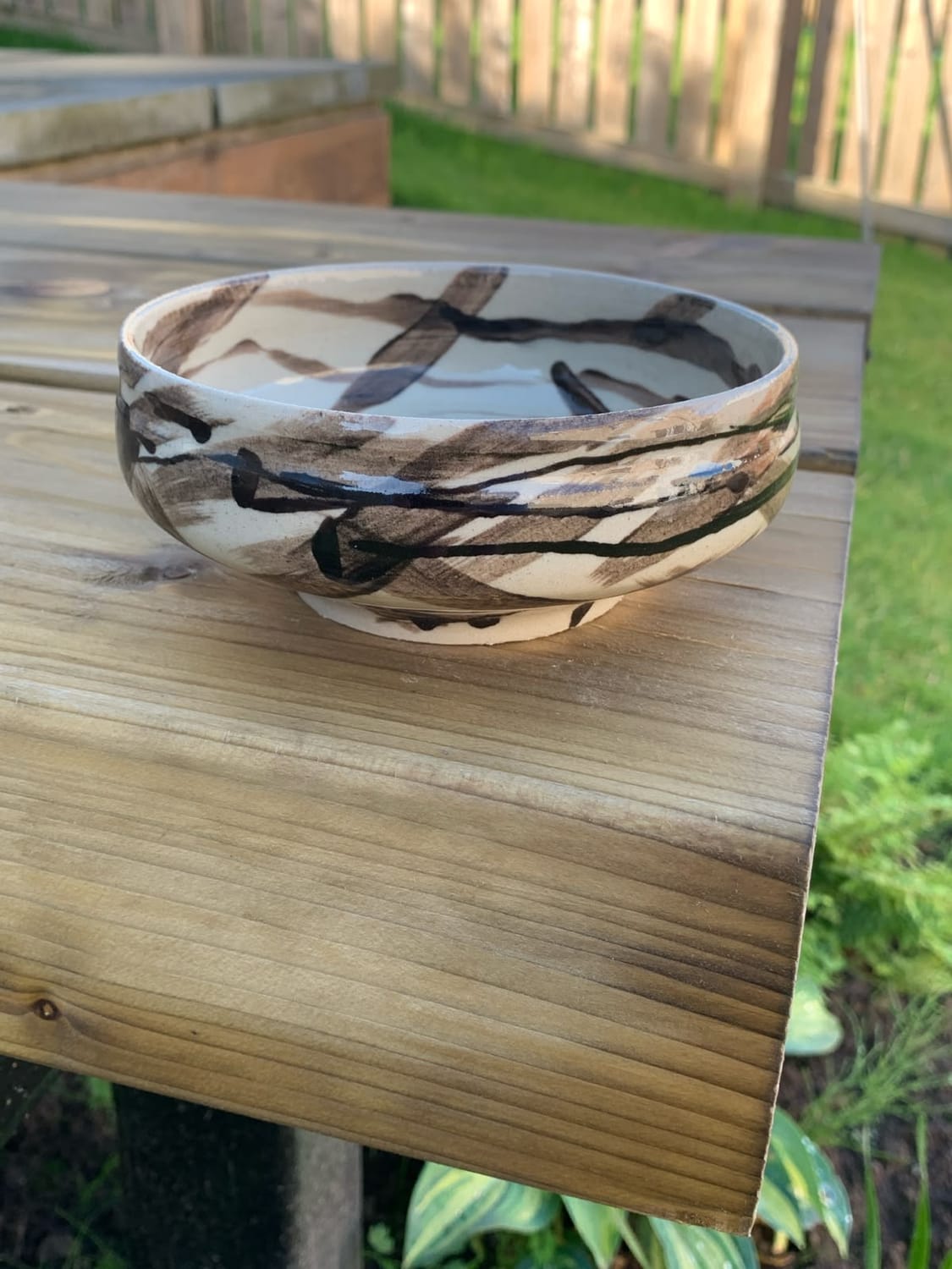 Handmade ceramic bowl, dish or pot