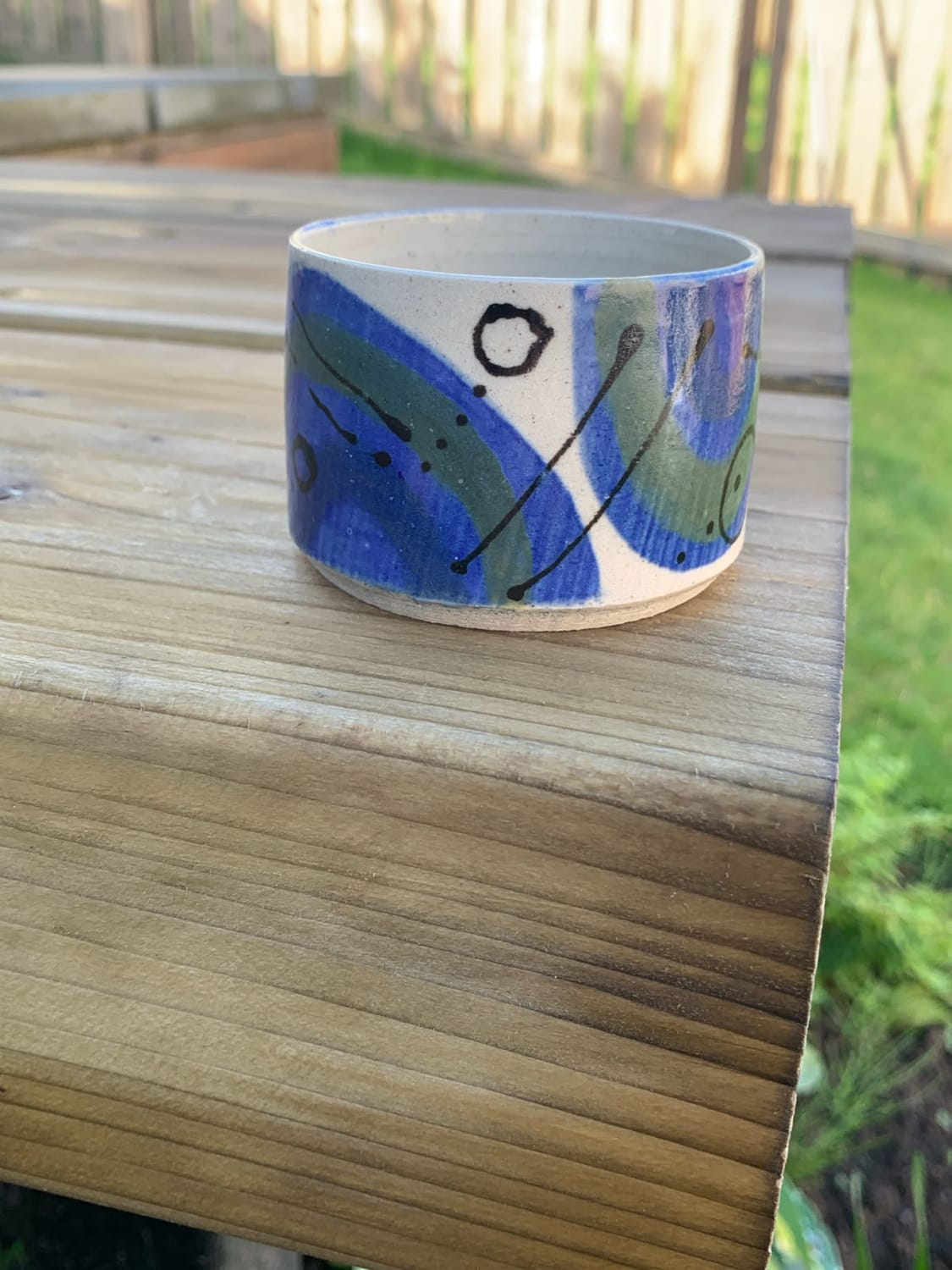 Handmade ceramic bowl, dish or pot