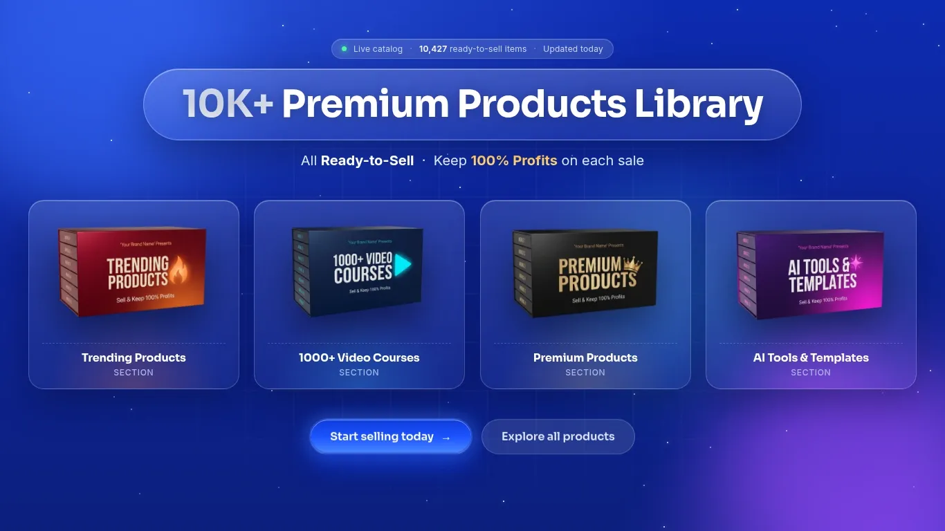 Premium products library
