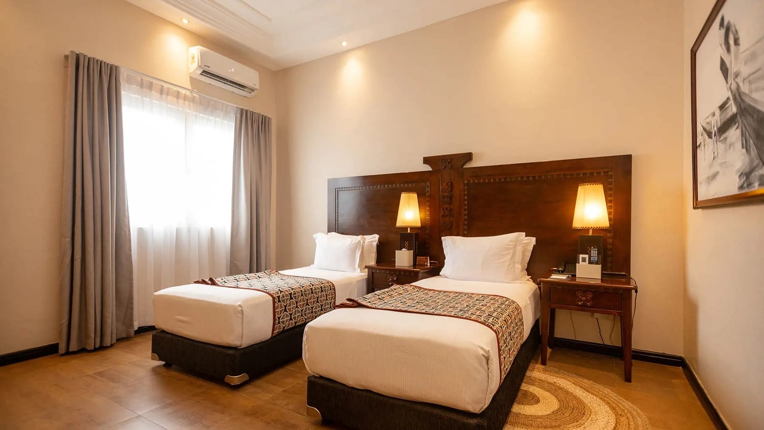 Luxury hotel room Accra Ghana