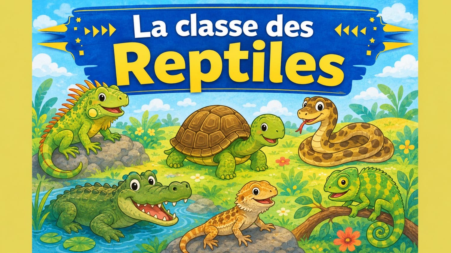 La classe des reptiles