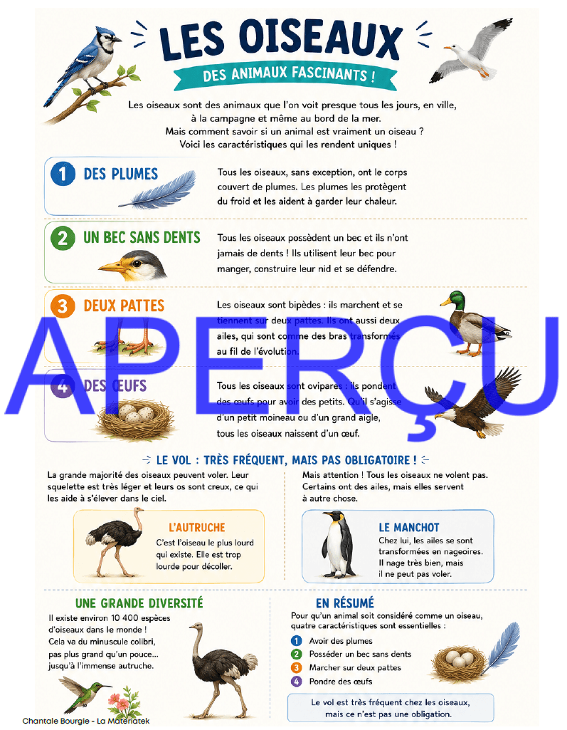 Extrait Oiseaux 2