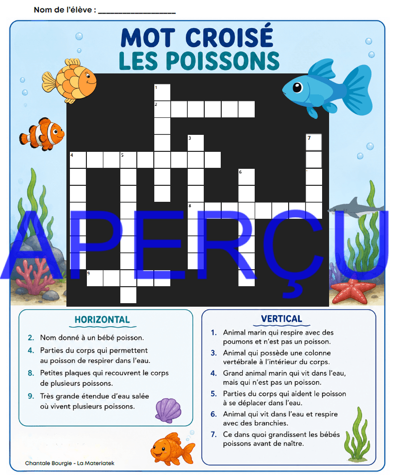 Extrait Poissons 4
