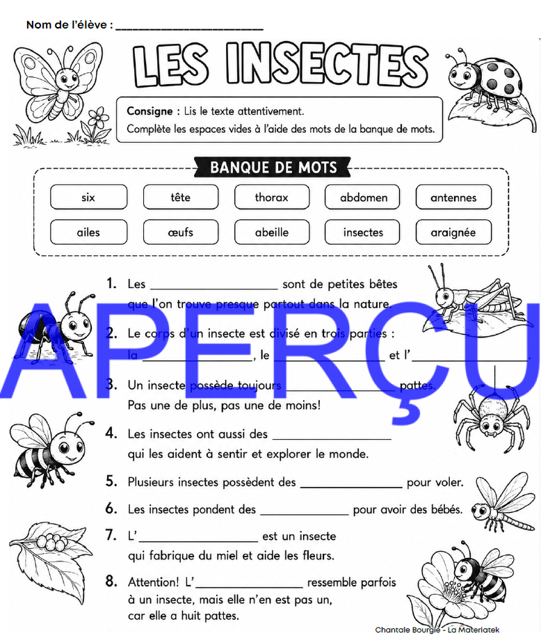 Extrait Insectes 3