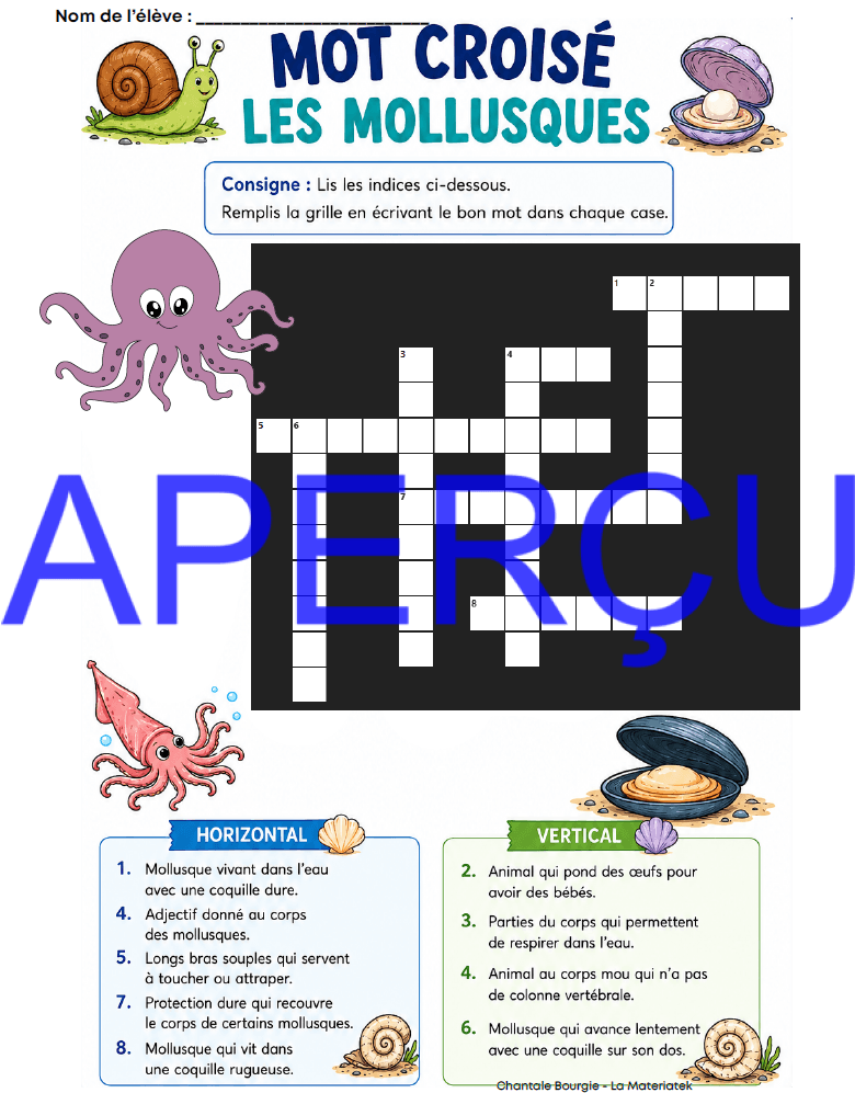 Extrait Mollusques 4