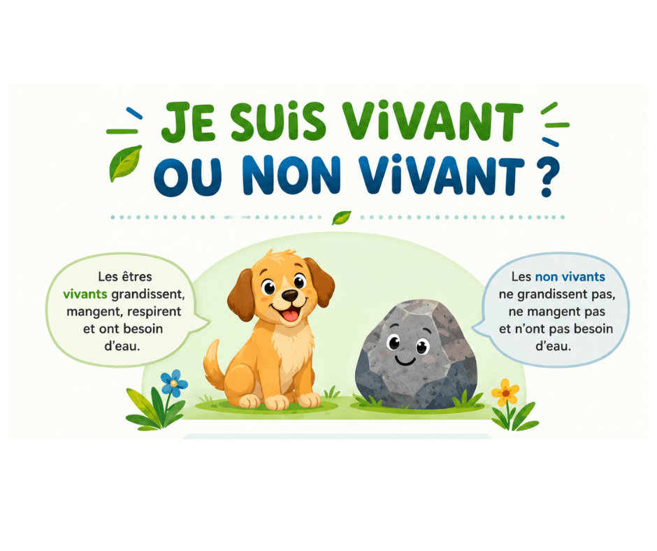 Je suis vivant ou non vivant ?