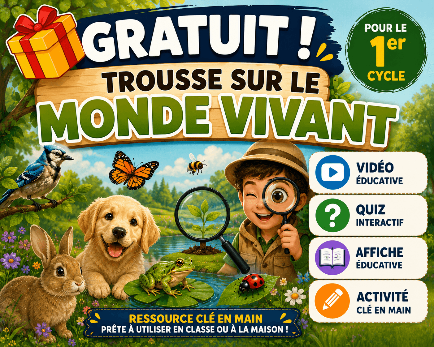 Trousse monde vivant