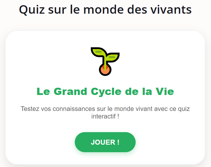 Extrait Quiz
