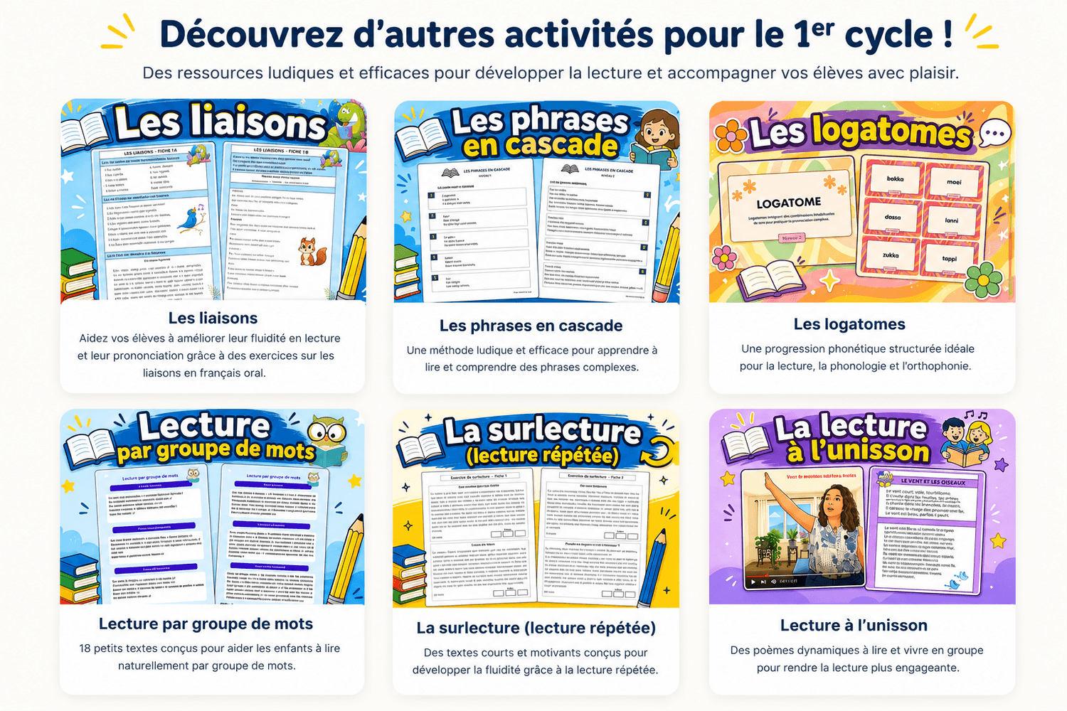 Produits premier cycle La Matériatek