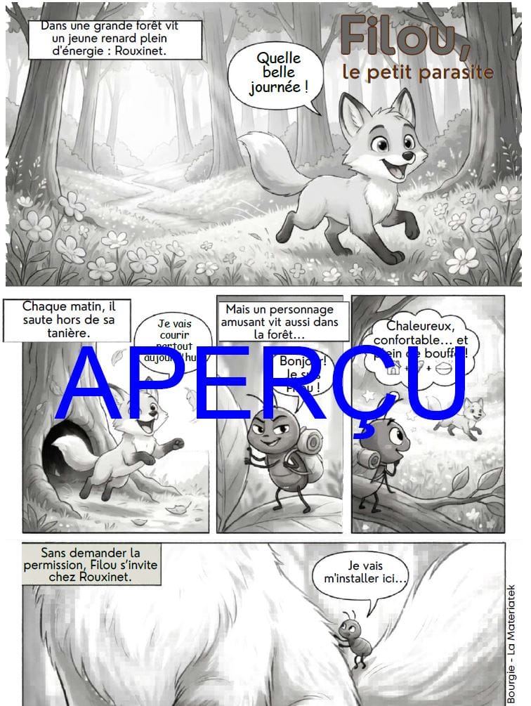 Extrait Pub 4E