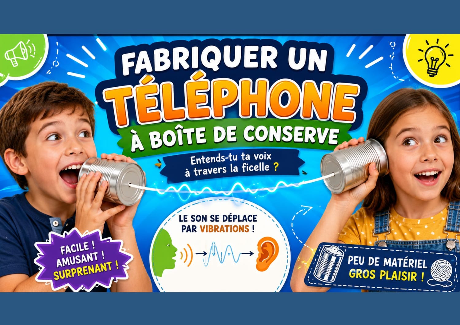 DÉFI: Fabriquer un téléphone