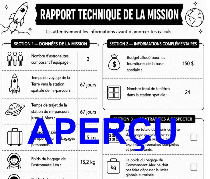 Mission vers Mars - Aperçu 2