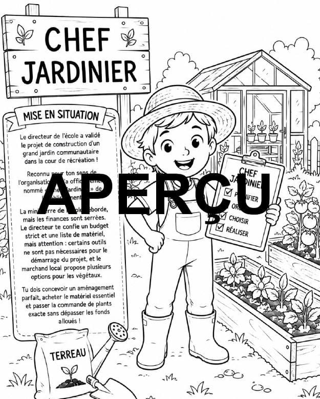 Mission jardinier - aperçu 1