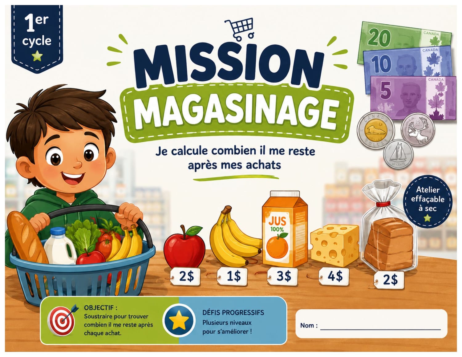 Mission magasinage