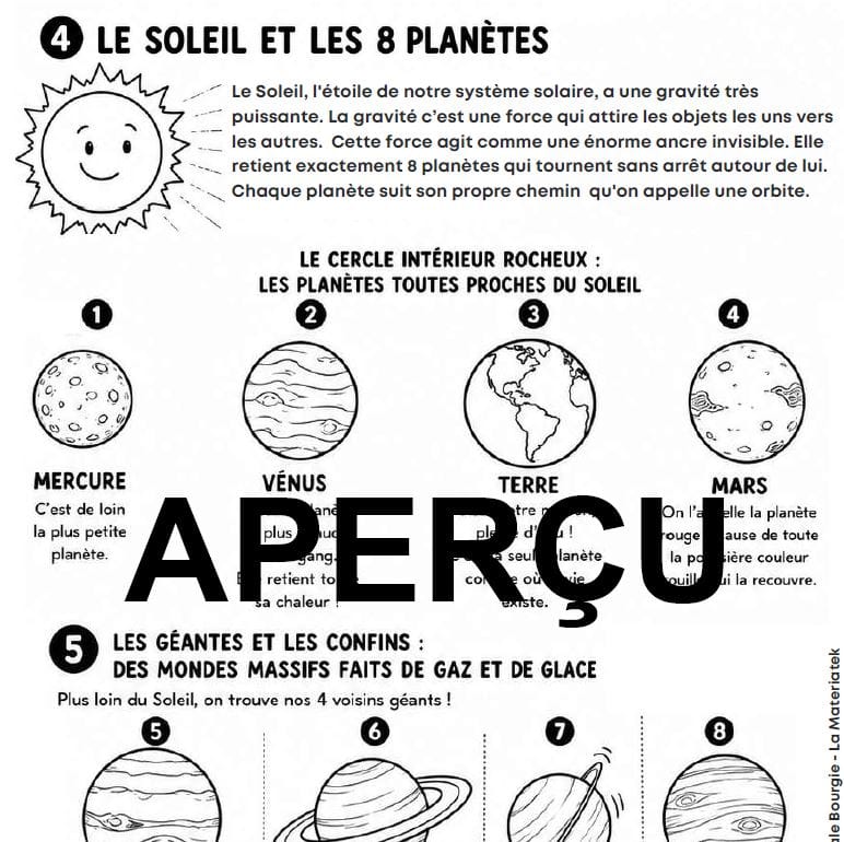 Extrait La lune et les planètes 2