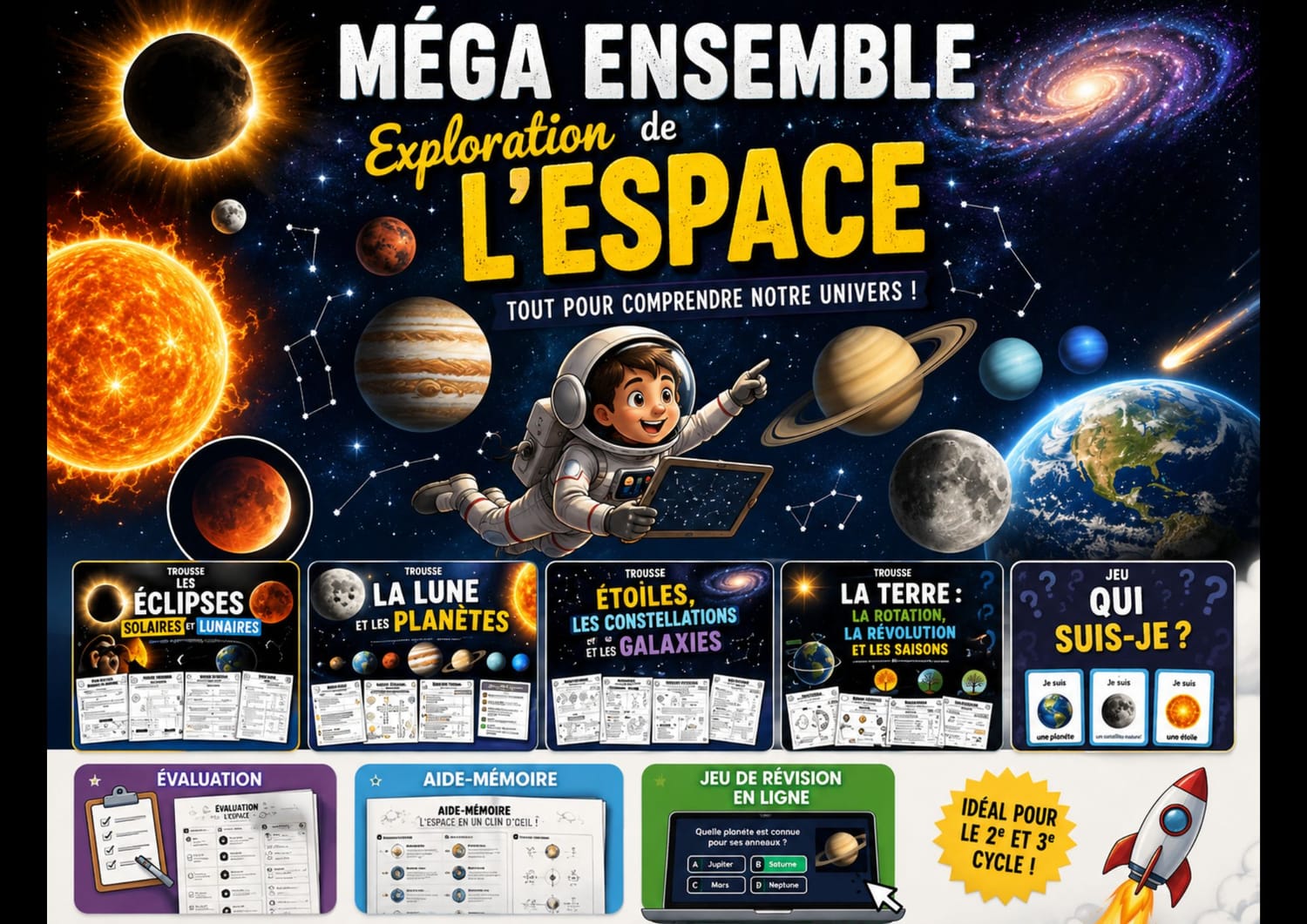 MÉGA ENSEMBLE – Exploration de l'espace