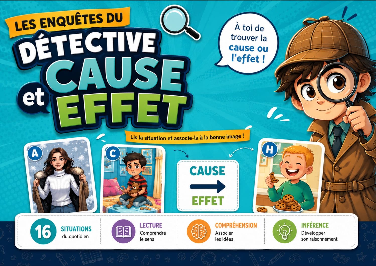 Cause et effet activité d'association