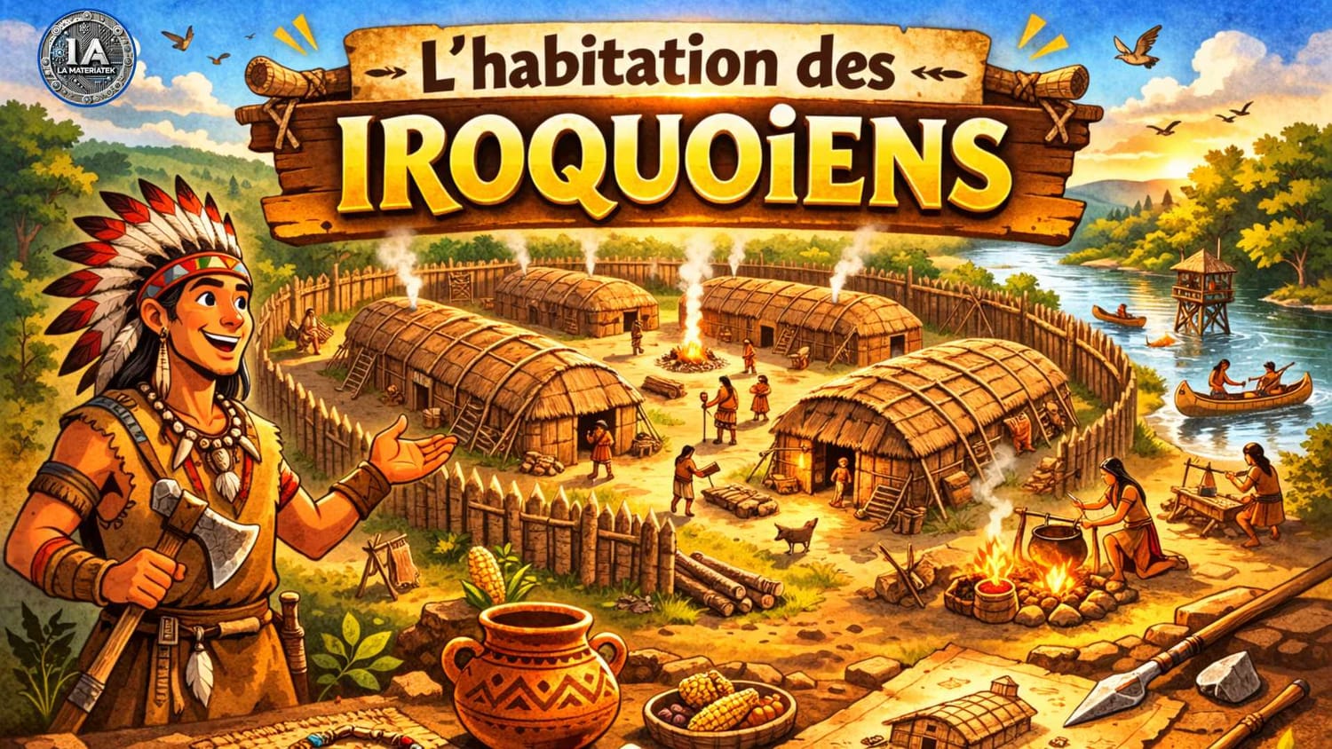 L’habitation des Iroquoiens