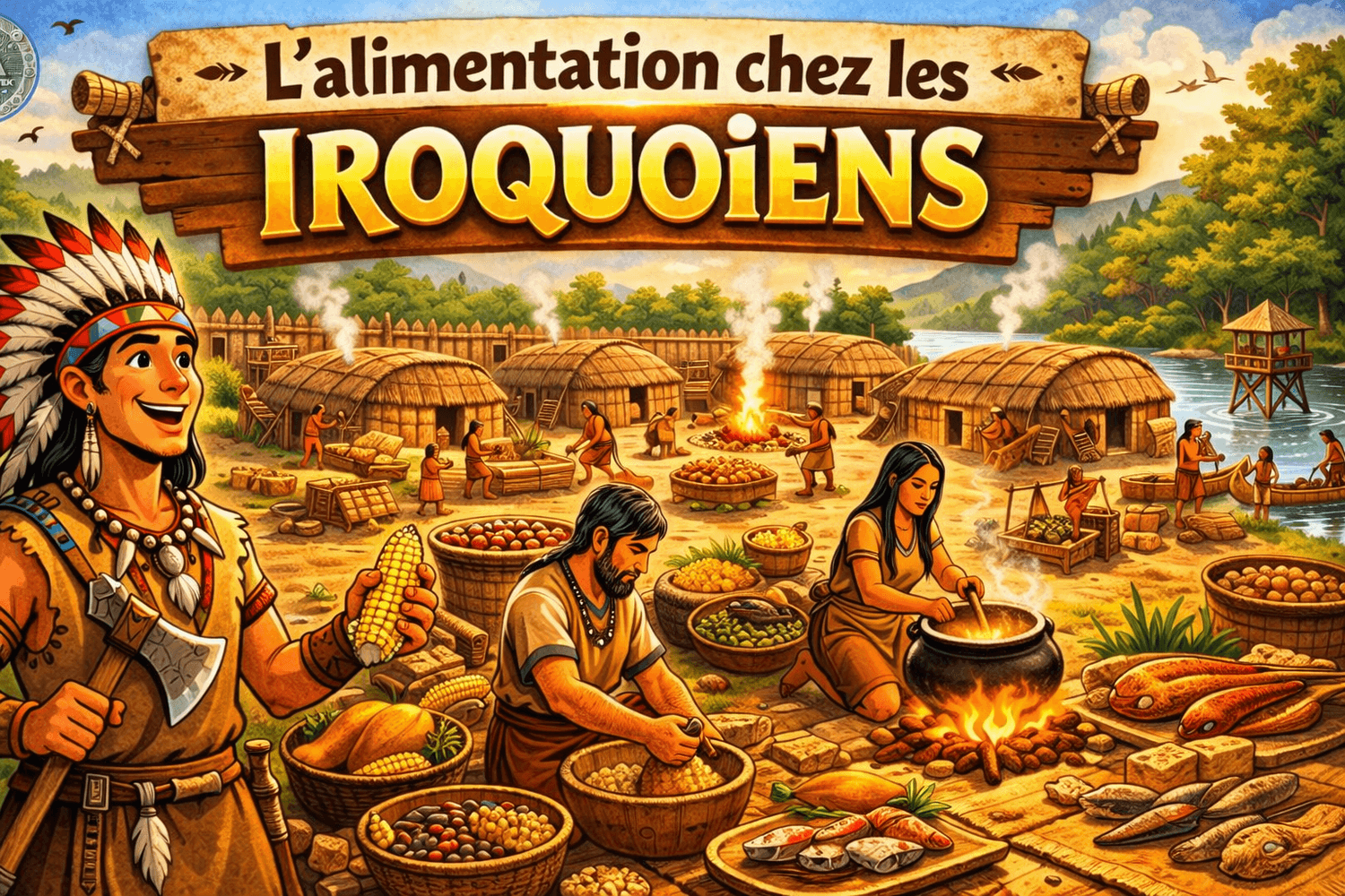 L’alimentation des Iroquoiens