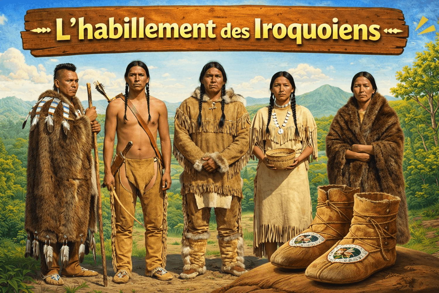 L’habillement chez les Iroquoiens