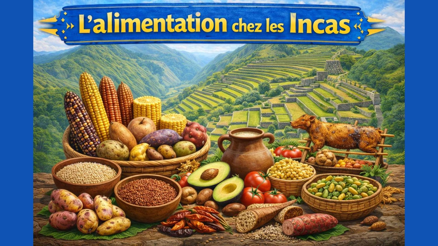 L'alimentation chez les Incas