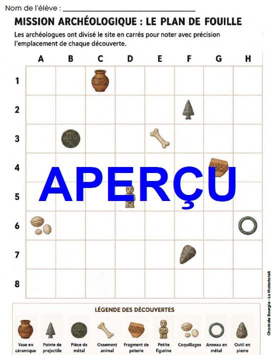 Mission archéologique
