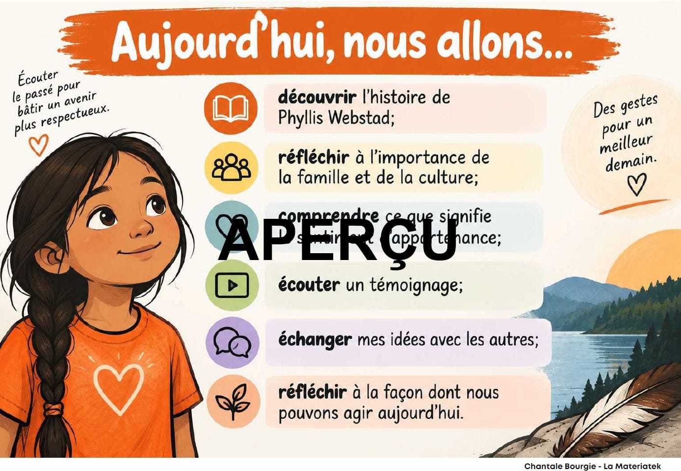 Aperçu de la ressource – La journée de la réconciliation