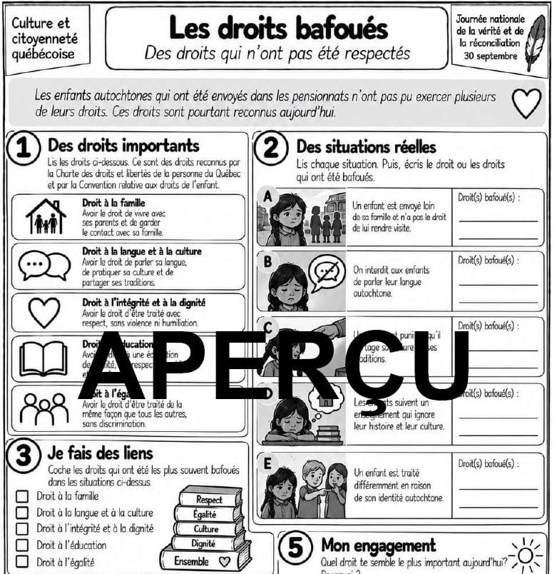 Aperçu de la ressource – 3e cycle