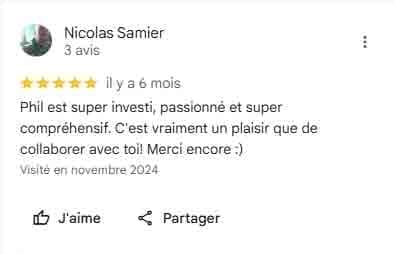 Avis client