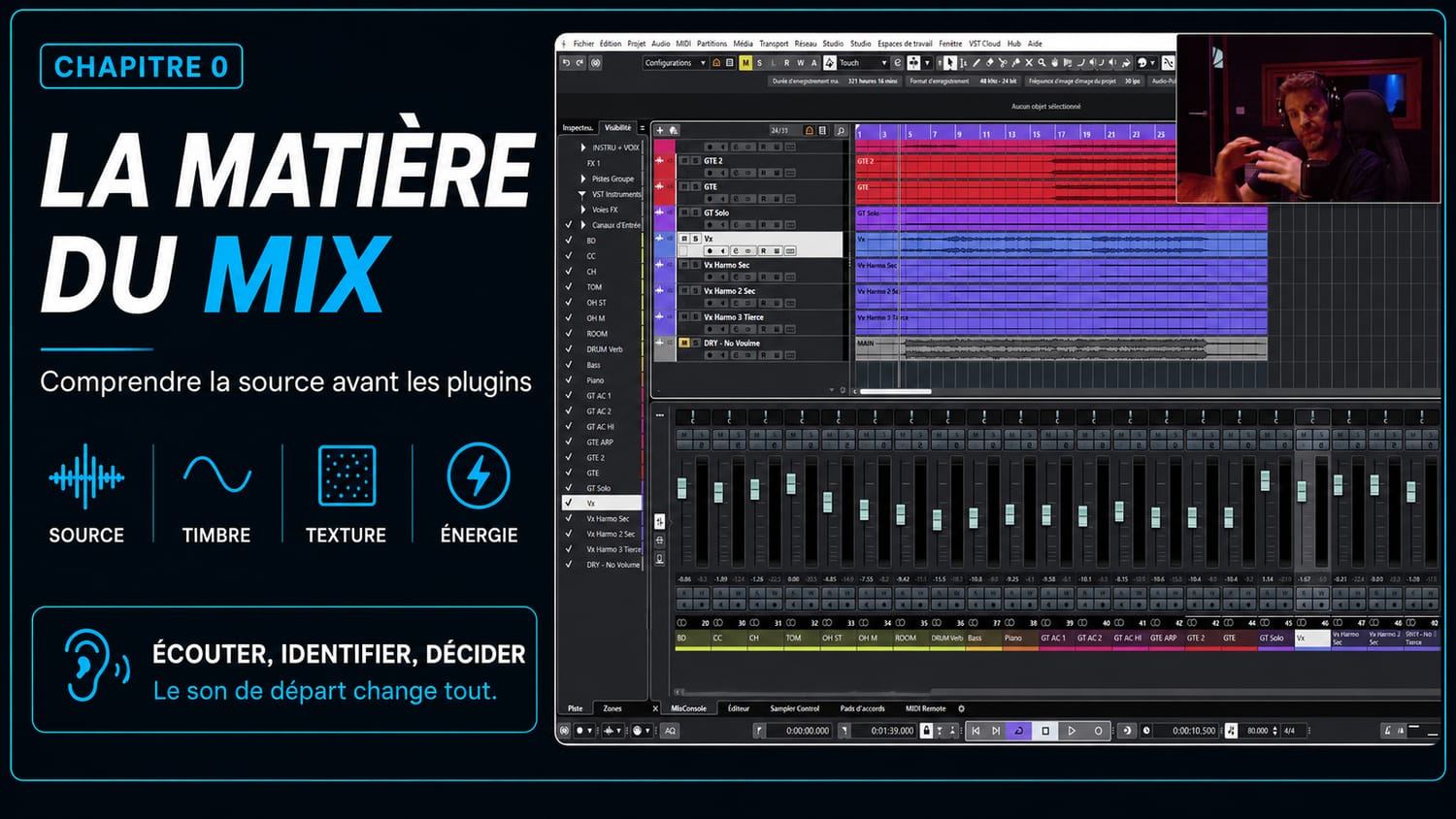 Chapitre 0 — La matière du mix