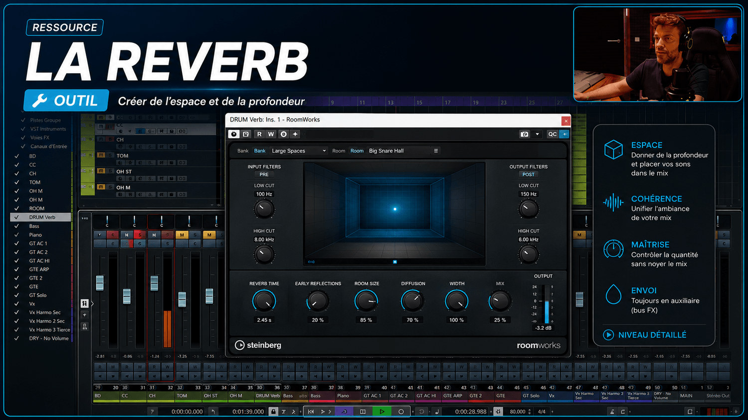 Fiche pratique sur la reverb