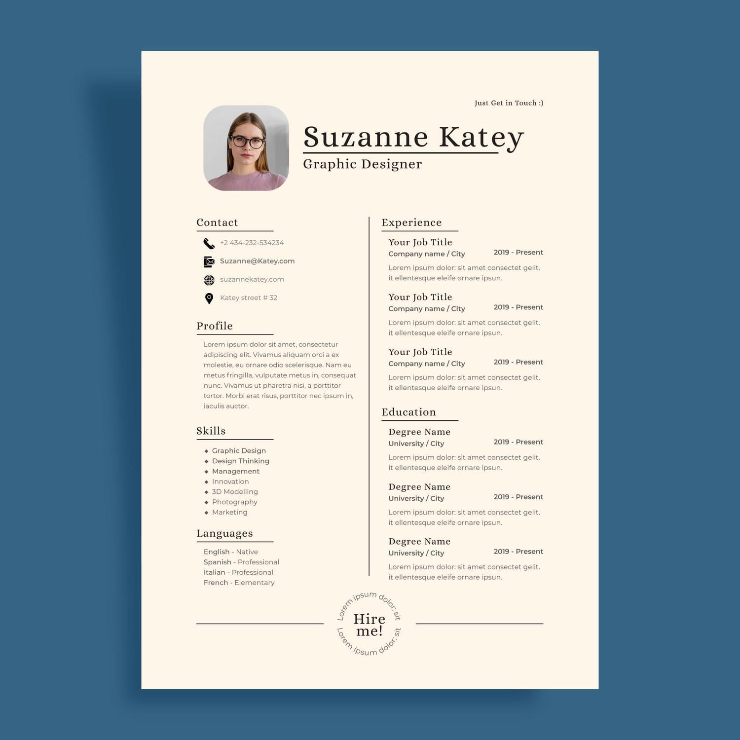 Resume Master Class Online - 1 Hour 