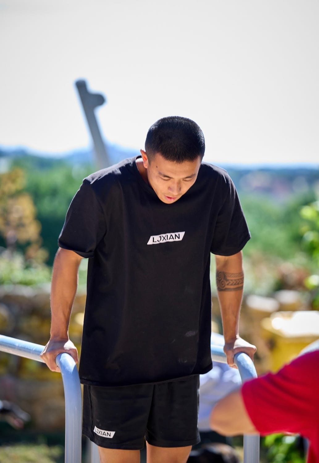 Xian Entrenador Biomecánica Calistenia Fondos