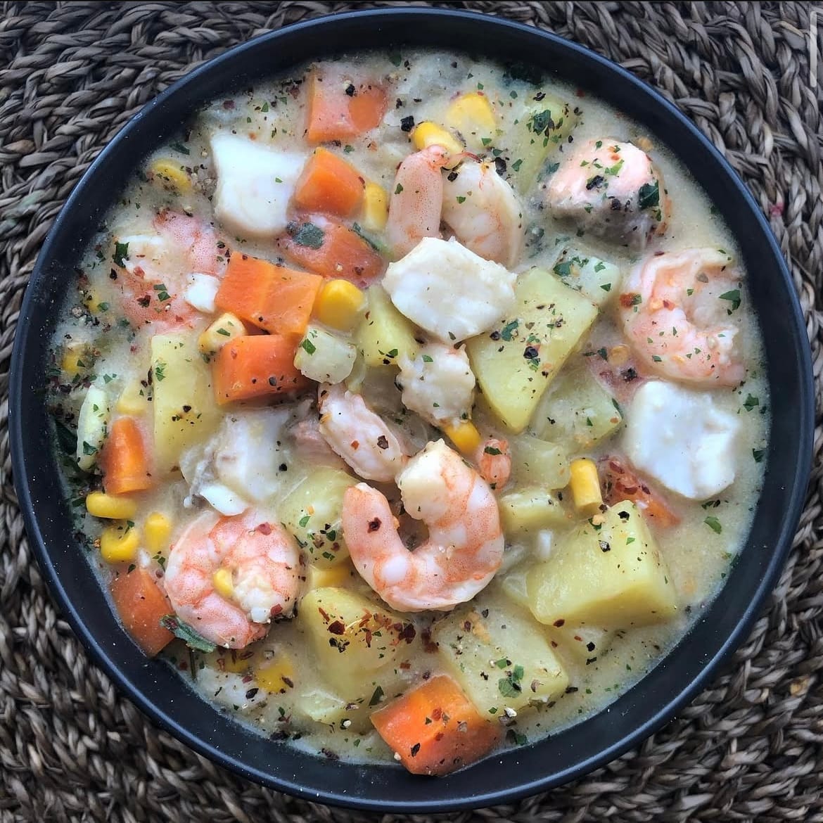 Seafood Herb Soup
