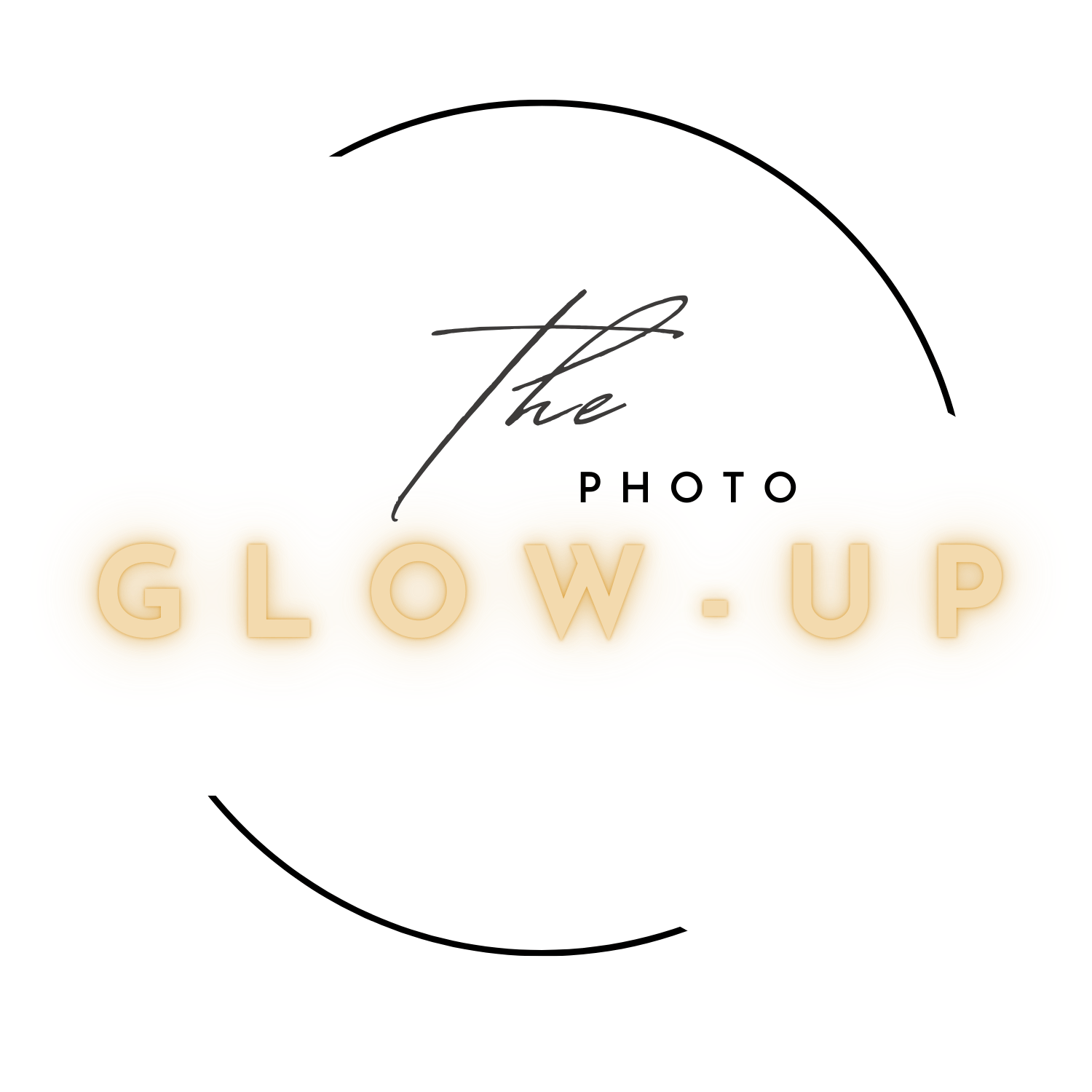 The Photo Glow-Up Logo