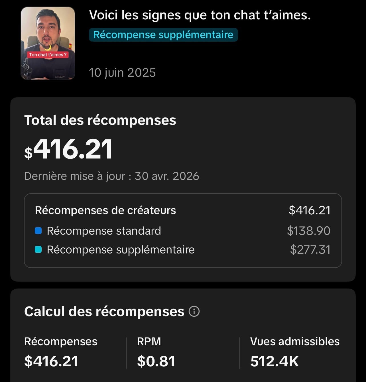 $416