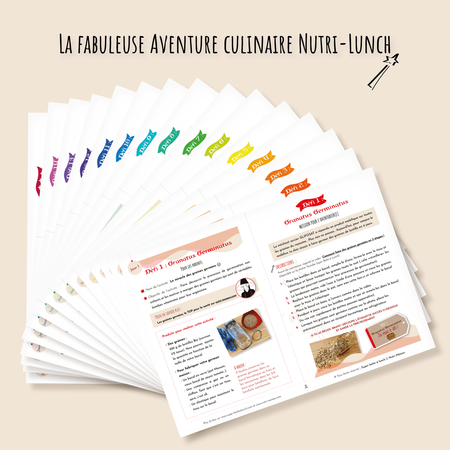 La Fabuleuse Aventure Culinaire Nutri-Lunch