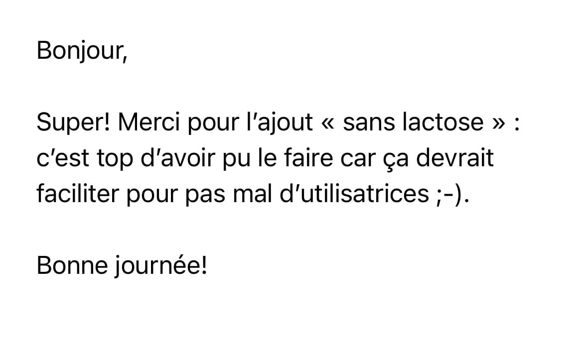 T&eacute;moignage