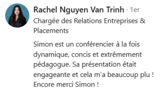 témoignage client Manon