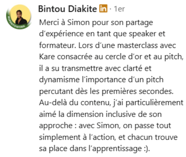 témoignage client Manon