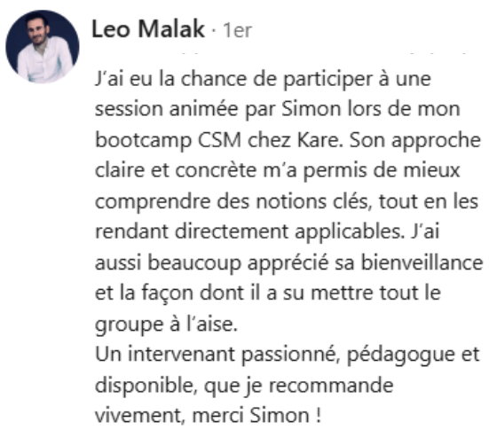 témoignage client Manon