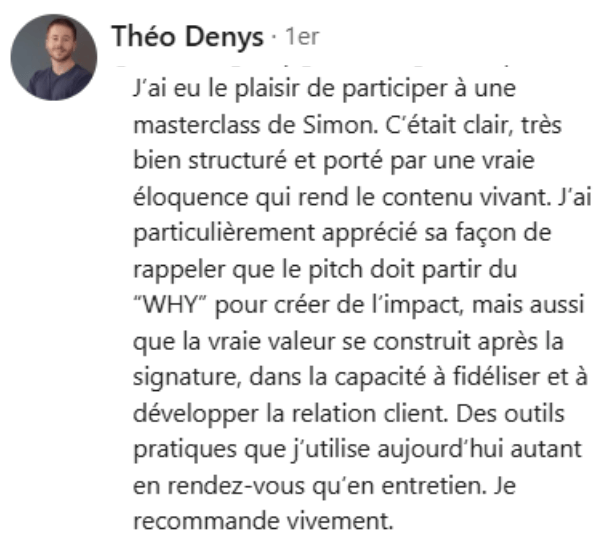 témoignage client Manon