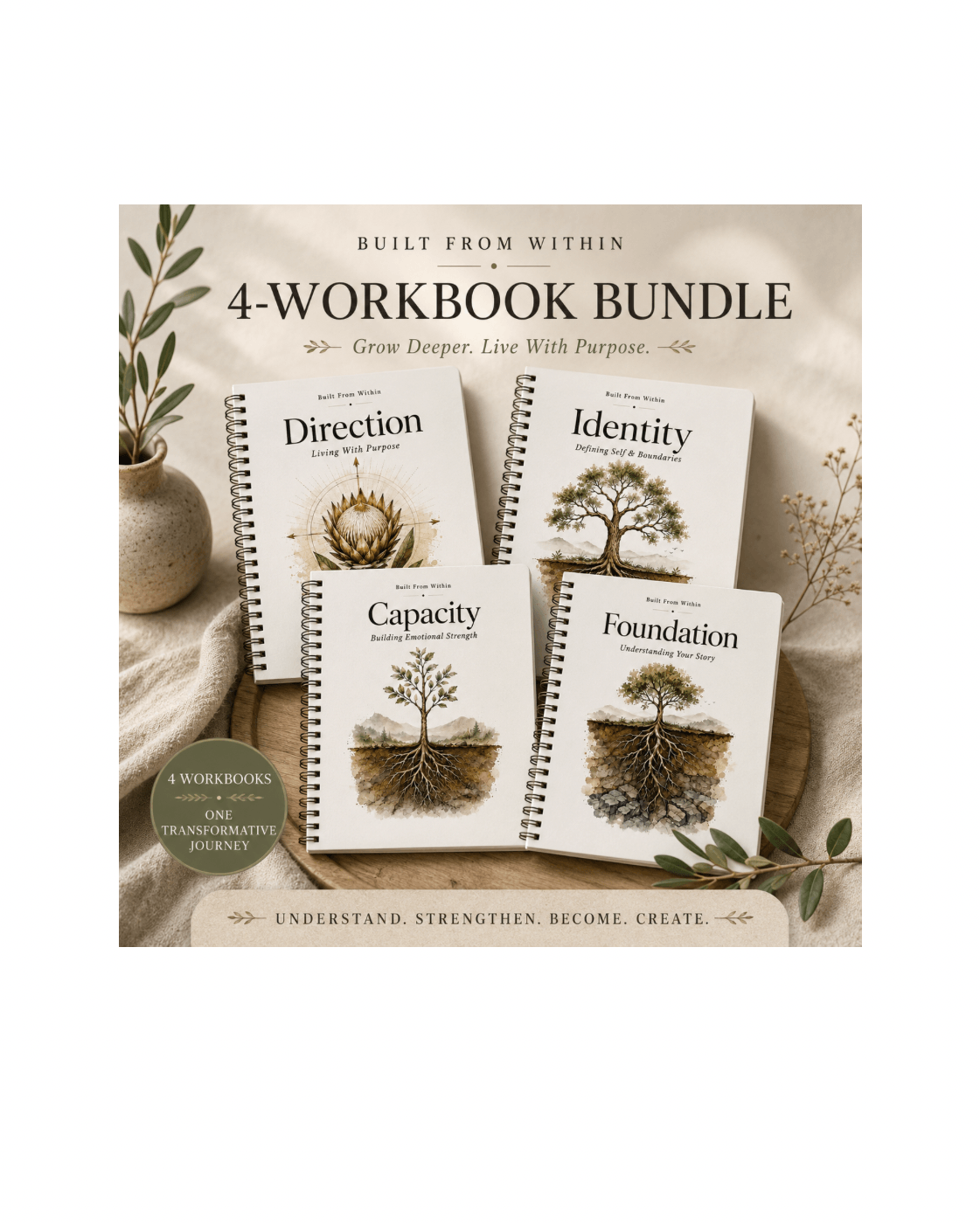 Built From Within four-workbook series