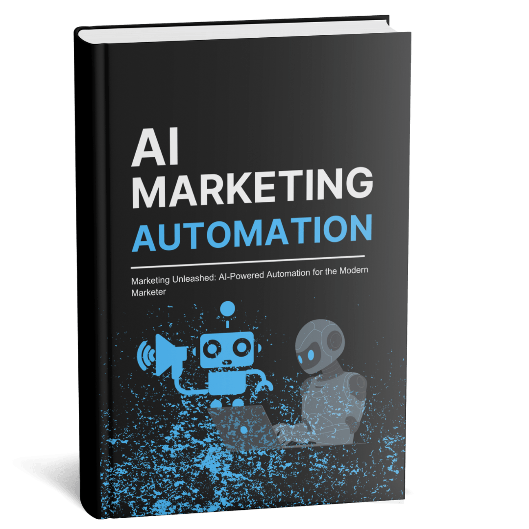 AI Marketing Automation  - Editable eBook Bundle Mockup for DigitalPLRBase