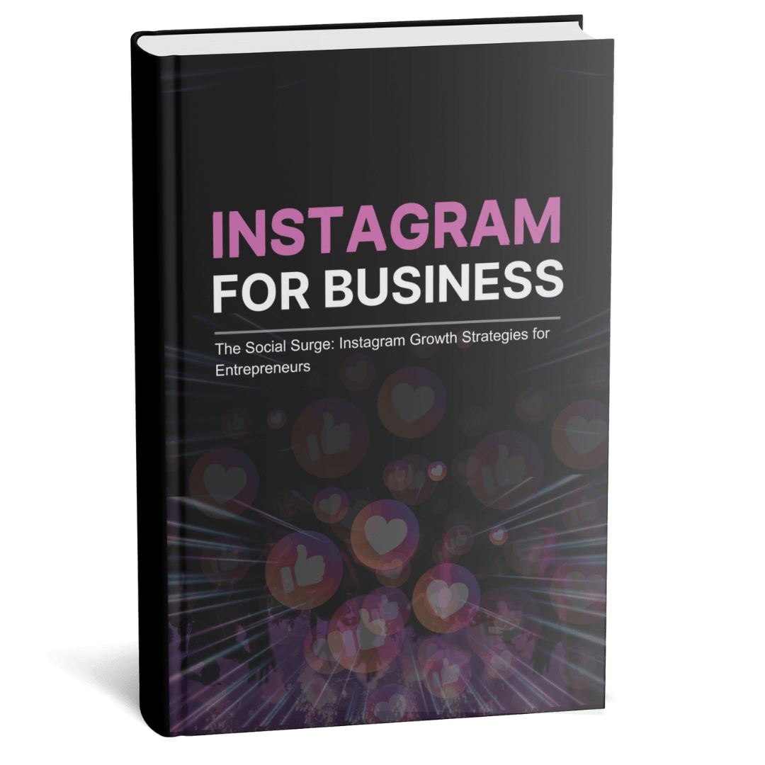 Instagram for businessEditable eBook Bundle Mockup for DigitalPLRBase