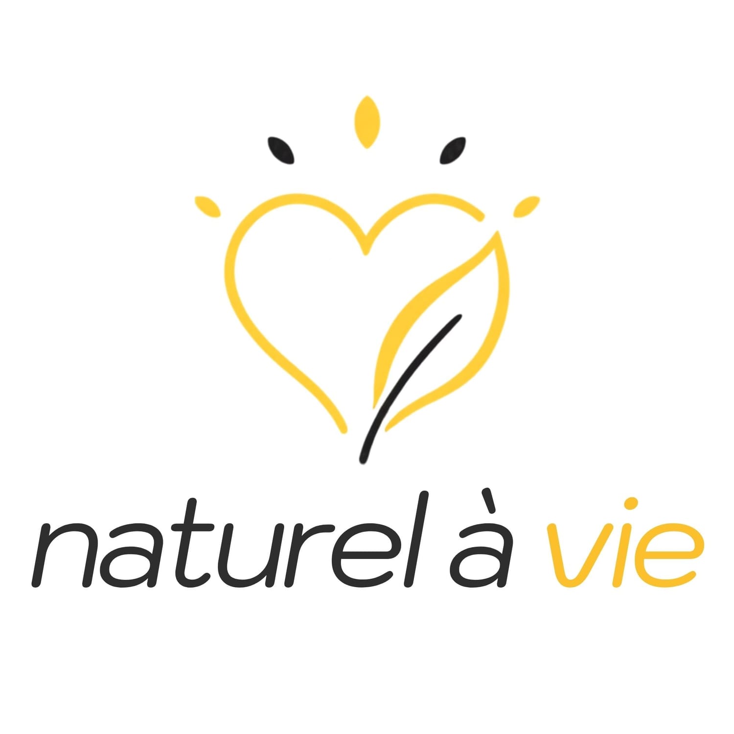 logo de naturelavie à côté du formulaire de contact 